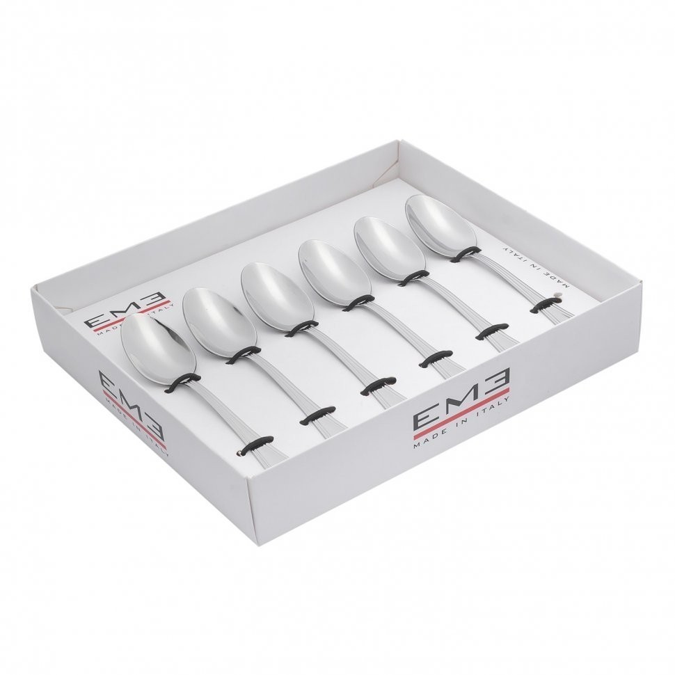 EME Набор кофейных ложек CITY 6 шт C09CT/10