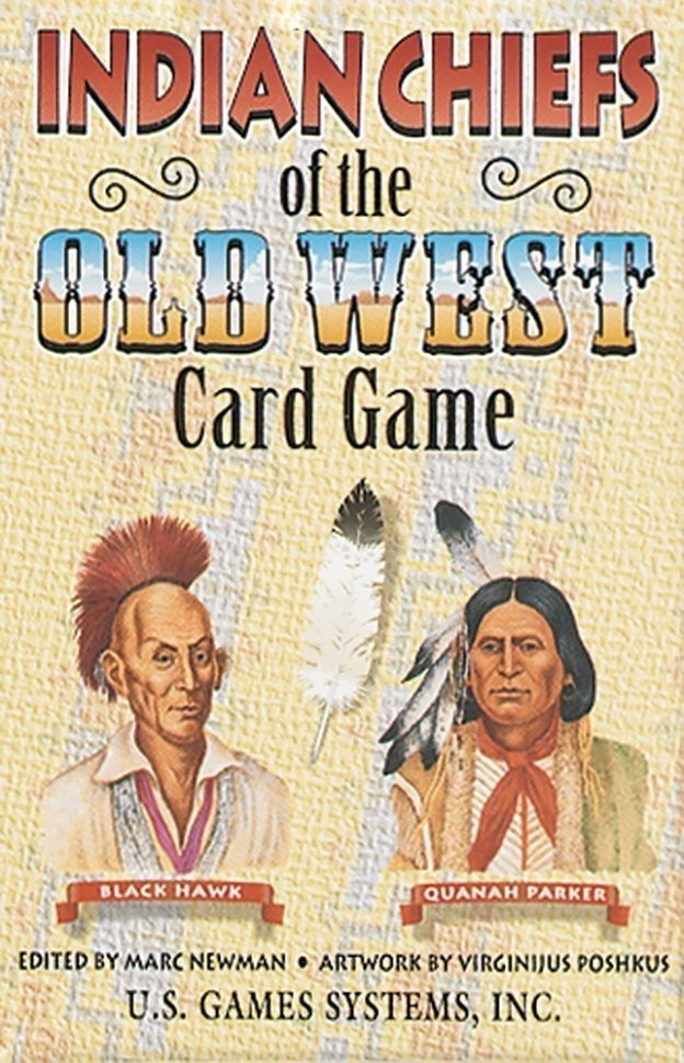 Карты "Indian Chiefs of the Old West Game  Playing Cards" (47073)