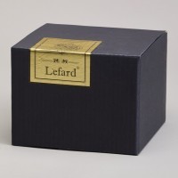 Блюдо с крышкой &quot;bohema&quot; amber диаметр=11,5 см высота=11,5 см Lefard (195-231)