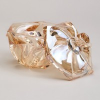 Блюдо с крышкой &quot;bohema&quot; amber диаметр=11,5 см высота=11,5 см Lefard (195-231)