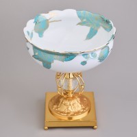 Фруктовница на ножке 20*20*22,5 см Lefard (46-1385)