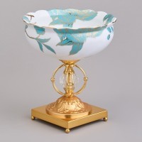 Фруктовница на ножке 20*20*22,5 см Lefard (46-1385)