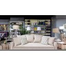 Диван Mores(K)/VD кант трехмест.раскл. велюр беж. Colton 002-BEG 226*103*94 (TT-00014670)