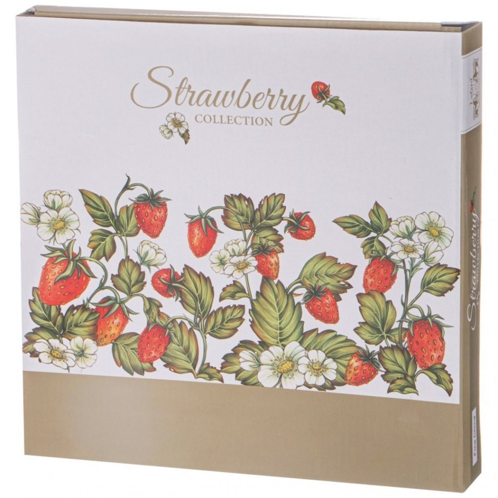 Набор тарелок обеденных lefard "strawberry" 2 шт. 25,5 см (85-1894)