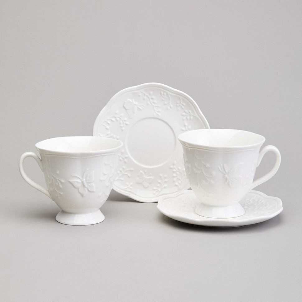 Чайный набор lefard "lavender" на 2 пер. 4 пр. 280 мл (761-148)