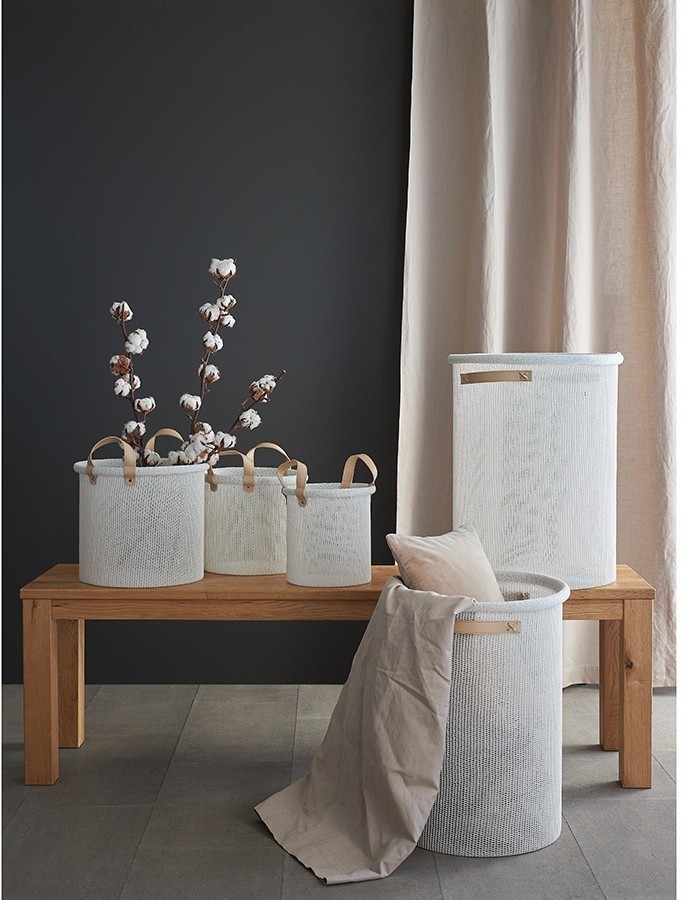 Корзина для хранения sustainable collection, D32х28 см, молочная (78509)