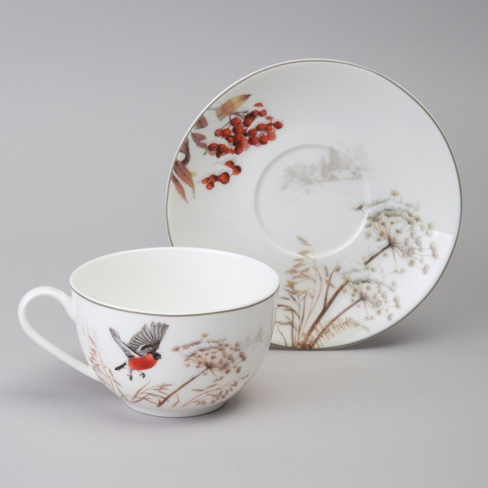 Чайный набор lefard "лесная сказка" на 6 пер. 12 пр. 300 мл  (85-2032)