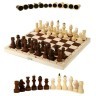 Шахматы обиходные парафинированные в комплекте с доской (Орлов) (33223)