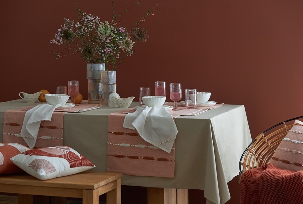 Салфетка сервировочная feather mood из коллекции ethnic, 45х45 см (79027)