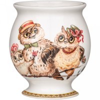 Подставка под чайные ложки lefard &quot;owls party&quot; 9 см (415-2175)
