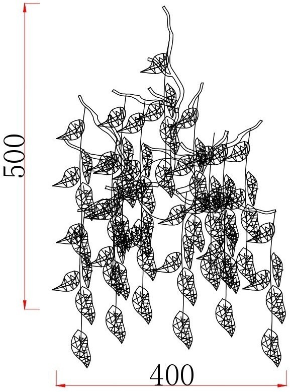 Бра h.45см, металл цвет золото (TT-00012989)