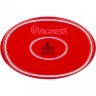 Блюдо для запекания agness "modern kitchen" овальное красное 2600 мл 37*23*8 см (777-084)