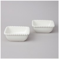 Набор салатников квадратных lefard &quot;pearl&quot; 2 шт. 14*5,5 см 400 мл (761-103)