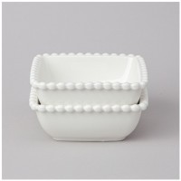 Набор салатников квадратных lefard &quot;pearl&quot; 2 шт. 14*5,5 см 400 мл (761-103)