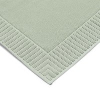 Коврик для ванной с фактурным бортиком мятного цвета из коллекции essential, 50x80 см (79171)