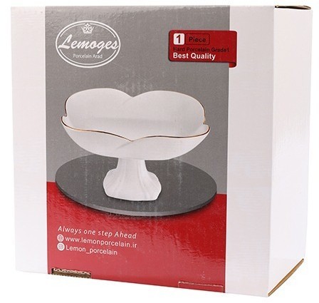 Фруктовница на ножке ваза для фруктов LORAINE (90065-632L)