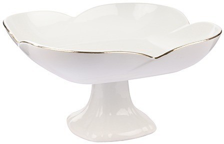 Фруктовница на ножке ваза для фруктов LORAINE (90065-632L)