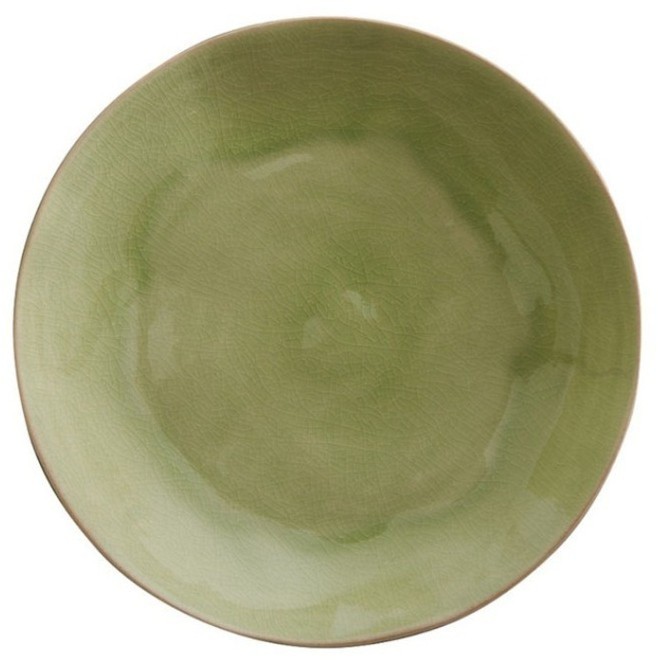 Тарелка NAP215-VRF(NAP215-01616E), 21,5 см, керамика, Vert frais, Costa Nova