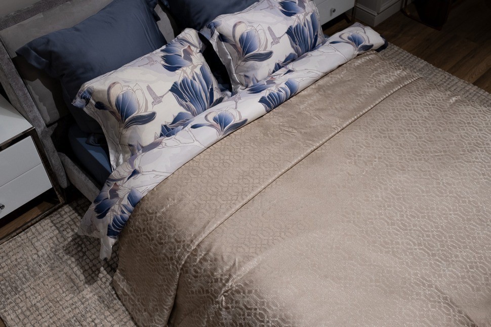 Покрывало HOUSTON бежевое 220*260 (TT-00011126)