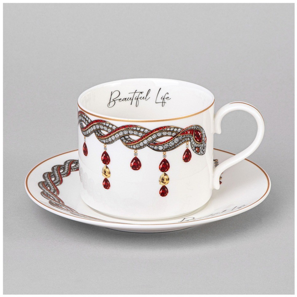 Чайная пара lefard "beautiful life" 300 мл (590-567)