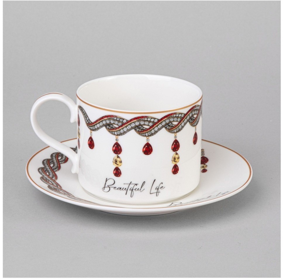 Чайная пара lefard "beautiful life" 300 мл (590-567)