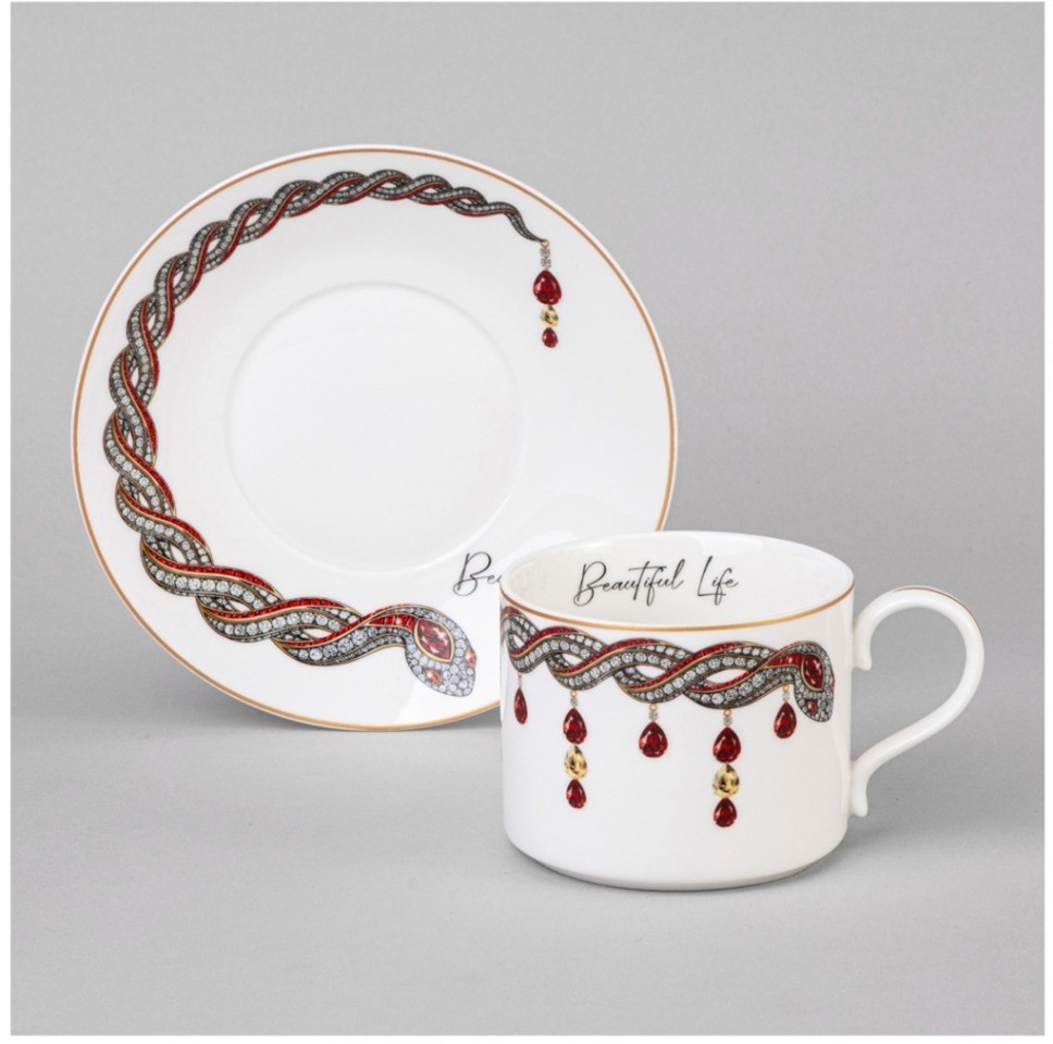 Чайная пара lefard "beautiful life" 300 мл (590-567)