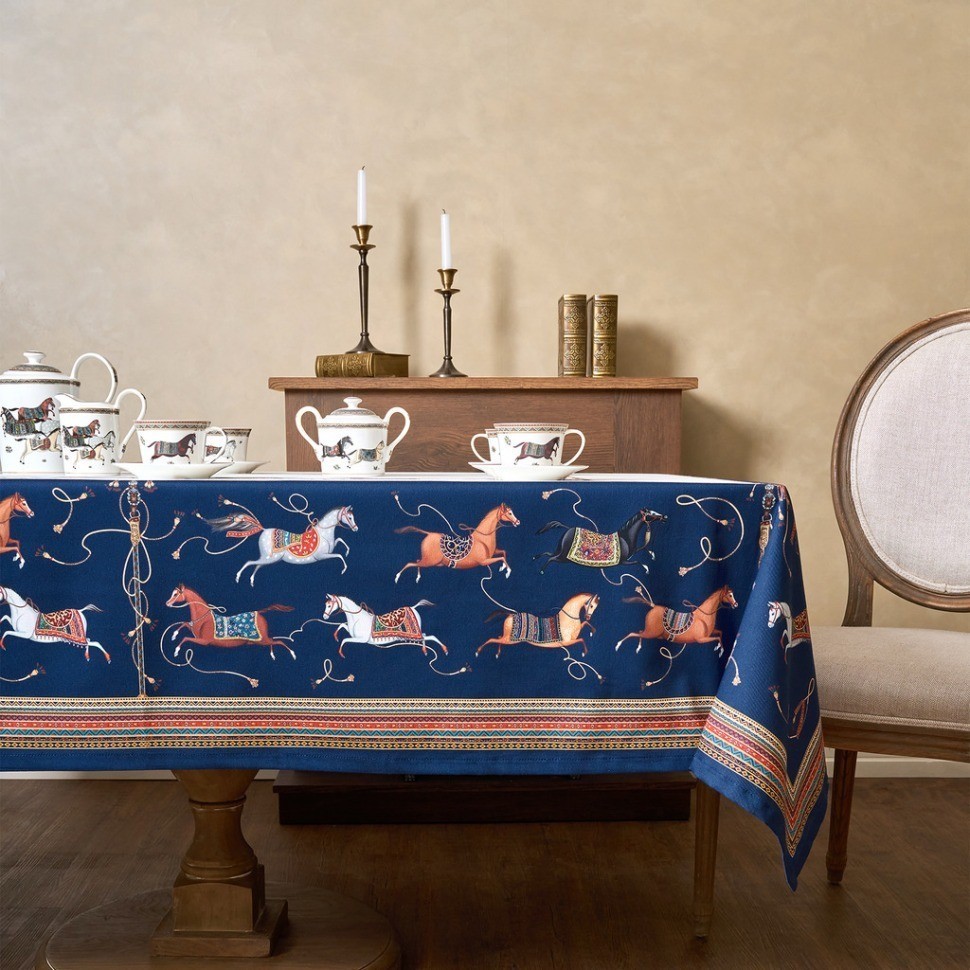 Скатерть "passage" 140х300см ,белый,100% хлопок с пропиткой,твил Lefard (850-759-22)