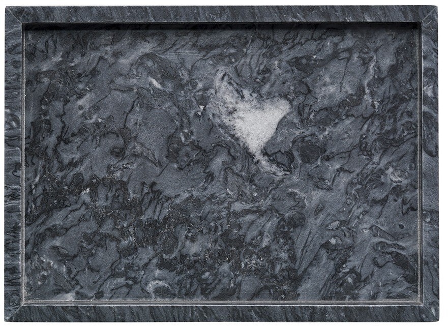 Поднос marm, 28х20 см, черный мрамор (75926)