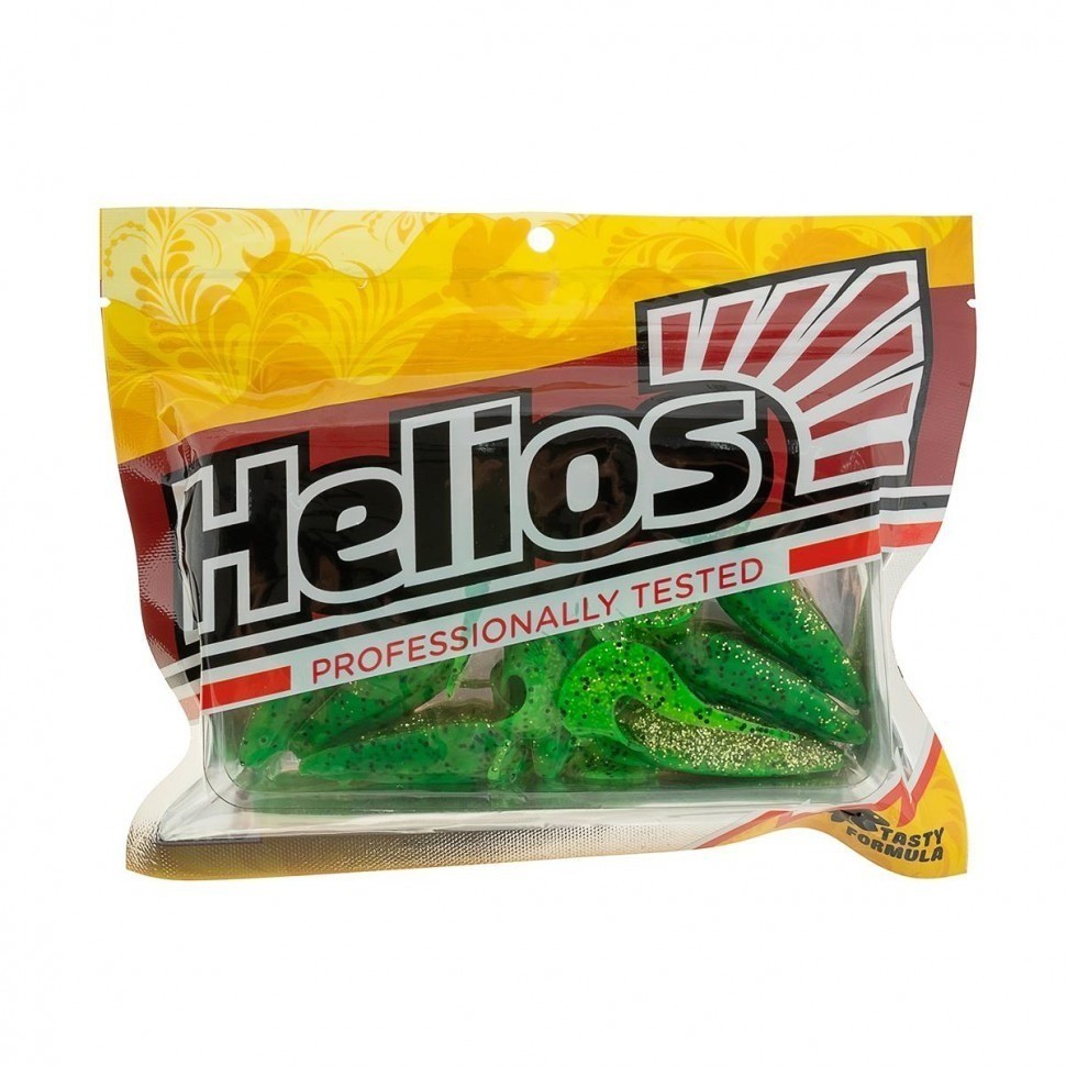 Лягушка Helios Frog 2,56"/6,5 см, цвет Green Peas 7 шт HS-21-051 (77973)