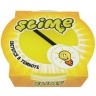Слайм (лизун) Slime Mega светится в темноте желтый 300 г S300-19 (3) (69223)