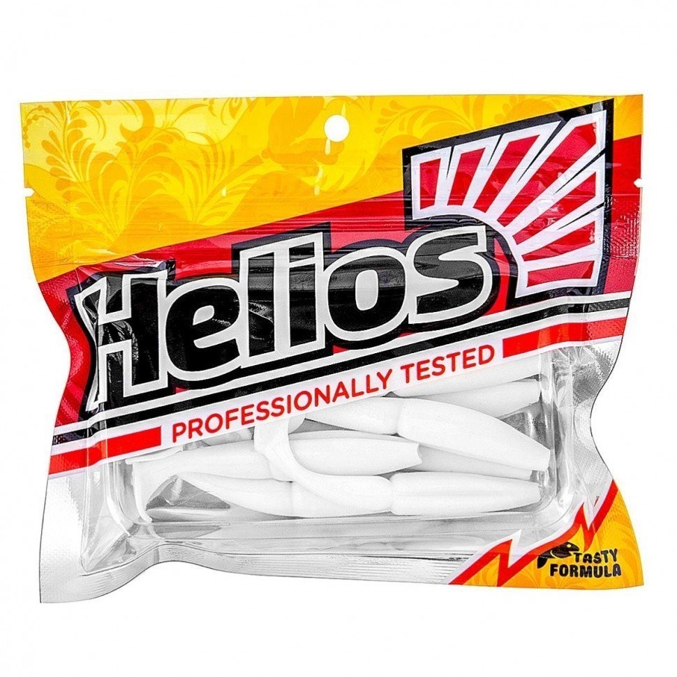 Виброхвост Helios Guru 5,0"/12,7 см, цвет Phosphorus 5 шт HS-31-041 (77655)