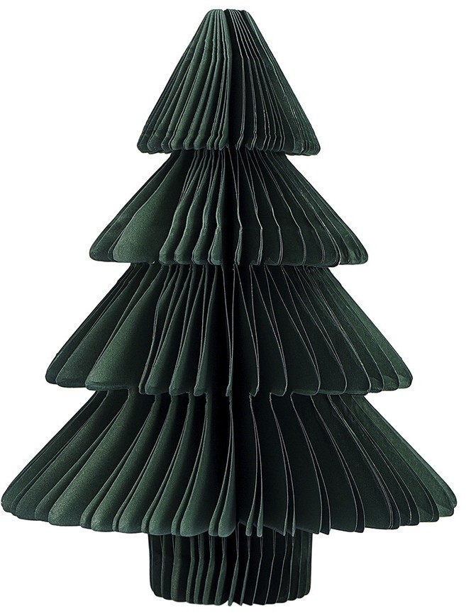 Декор новогодний honeycomb tree зеленого цвета из коллекции new year essential, 18 см (76830)