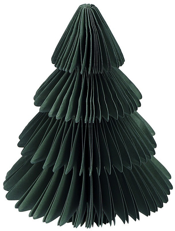 Декор новогодний honeycomb tree зеленого цвета из коллекции new year essential, 18 см (76830)