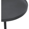 Столик кофейный lars, D40х59 см, черный (74254)