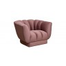 Кресло Fabio велюр розовый Colton 007-ROS 104*96*74см (TT-00011012)