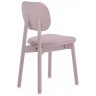 Стул saga, рогожка, розовый (76405)