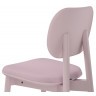 Стул saga, рогожка, розовый (76405)