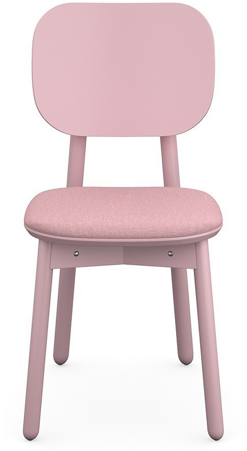 Стул saga, рогожка, розовый (76405)