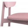 Стул saga, рогожка, розовый (76405)