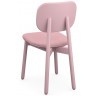 Стул saga, рогожка, розовый (76405)