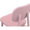 Стул saga, рогожка, розовый (76405)
