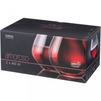 Набор бокалов для виски/воды из 2 штук &quot;amoroso&quot; 440 мл Bohemia Crystal (674-797)