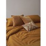 Комплект постельного белья изо льна и хлопка цвета карри из коллекции essential, 150х200 см (77129)