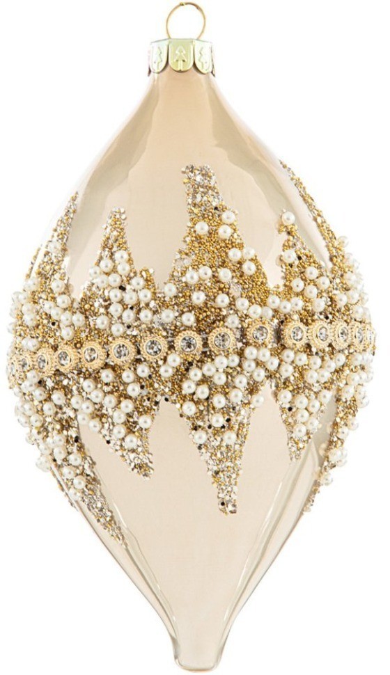 Елочное украшение  коллекция "богема" длина=15 см (мал.уп 6 шт) Lefard (211-320)