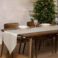 Дорожка на стол 45х300 cm  "феерия. золото", цвет: бежевый, tm lefard, полиэстер 100% (986-003-32)