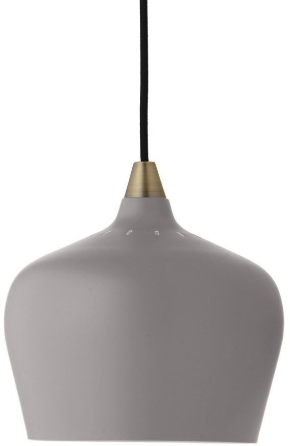 Лампа подвесная cohen xl, 32хD32 см, серая матовая, черный шнур (67990)