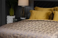 Покрывало HOUSTON золотое 260*260 (TT-00011069)