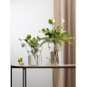 Ваза для цветов flowi, 25 см, прозрачная (77854)