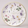 Тарелка закусочная agness "flower story" 21*2,5 см (358-2172)