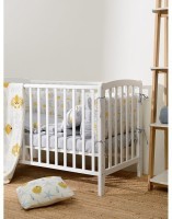 Бортик в кроватку из сатина с принтом oceania world из коллекции tiny world, 360х35х5 см (71535)